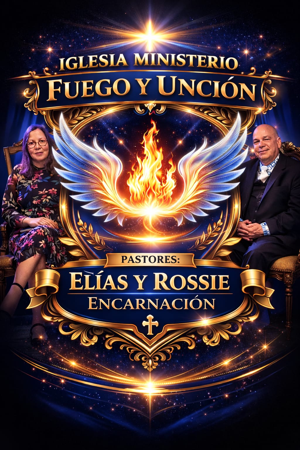 Logo Iglesia Ministerio Fuego y Unción